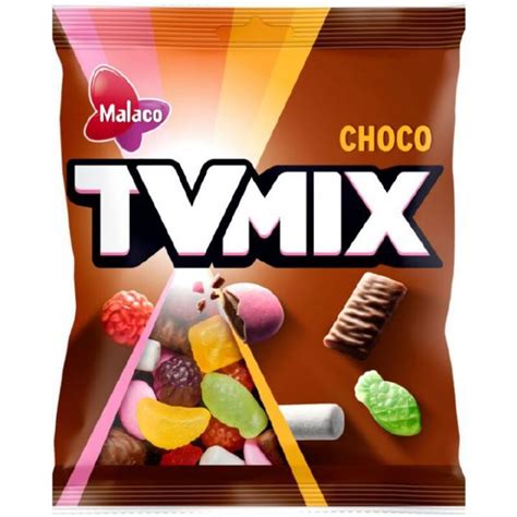 Malaco TV Mix Choco makeissekoitus 280g .